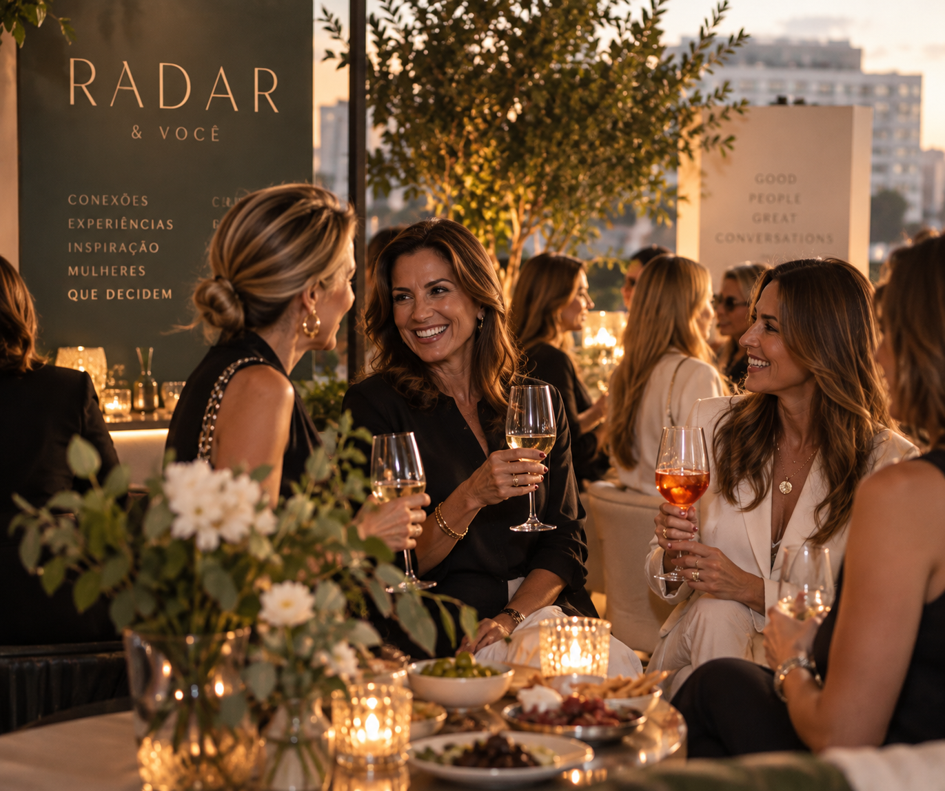 Arte da experiência Happy Hour