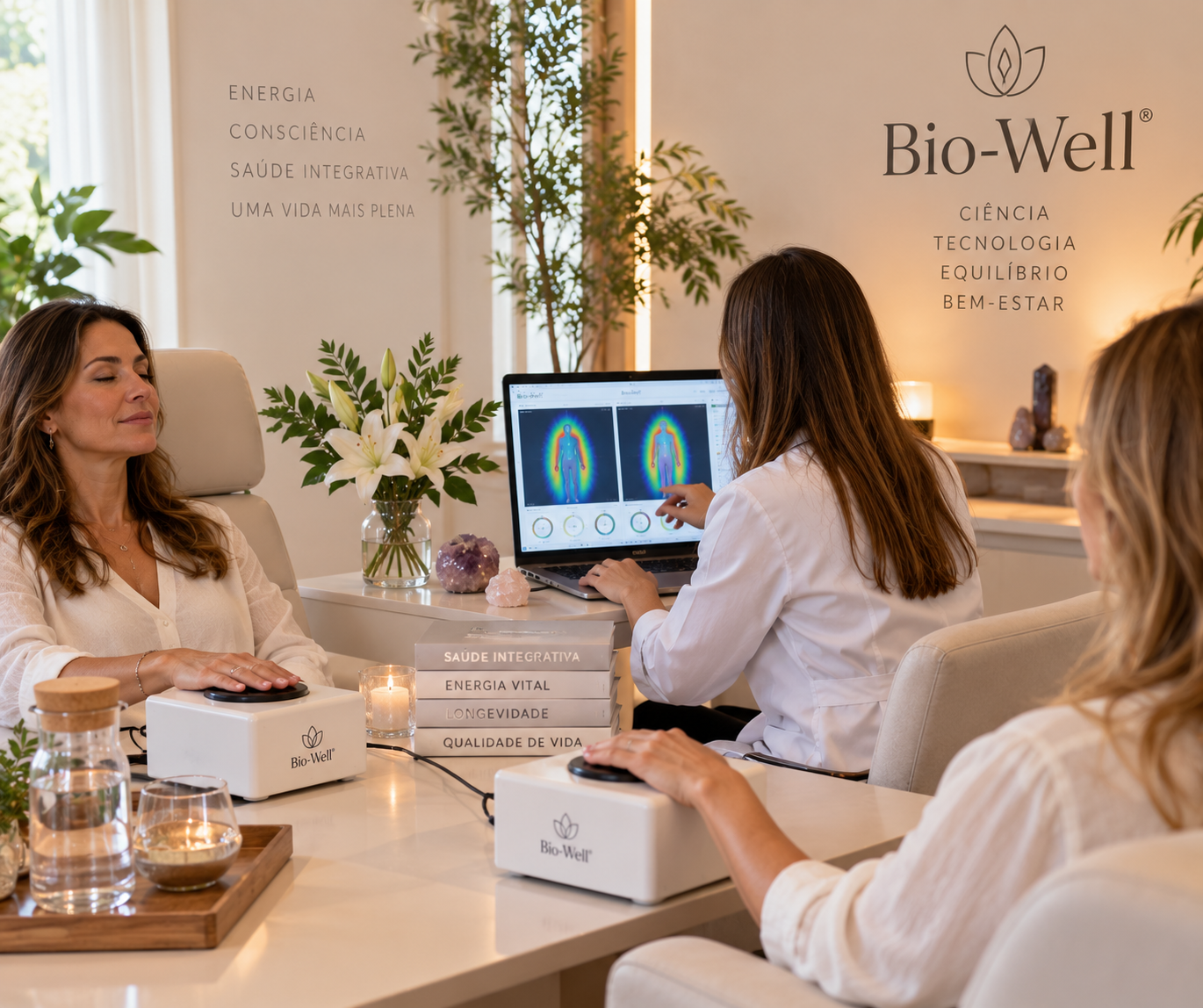 Arte da experiência Biowell